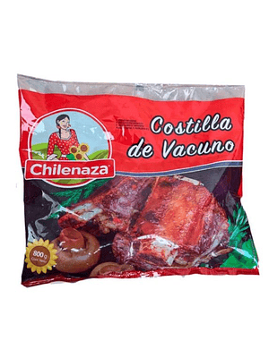 Costilla de Vacuno Chilenaza 800 g