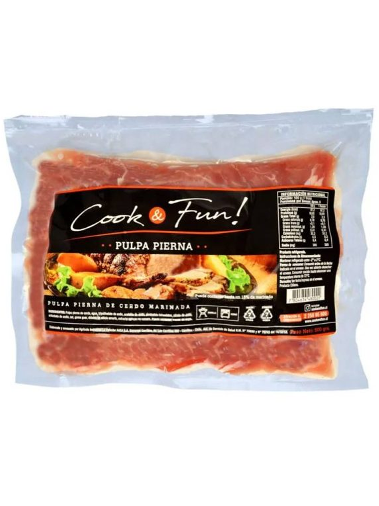 Pulpa Pierna de Cerdo Criolla Cook & Fun 500 g 1