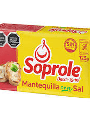 Mantequilla Soprole con Sal 125 g