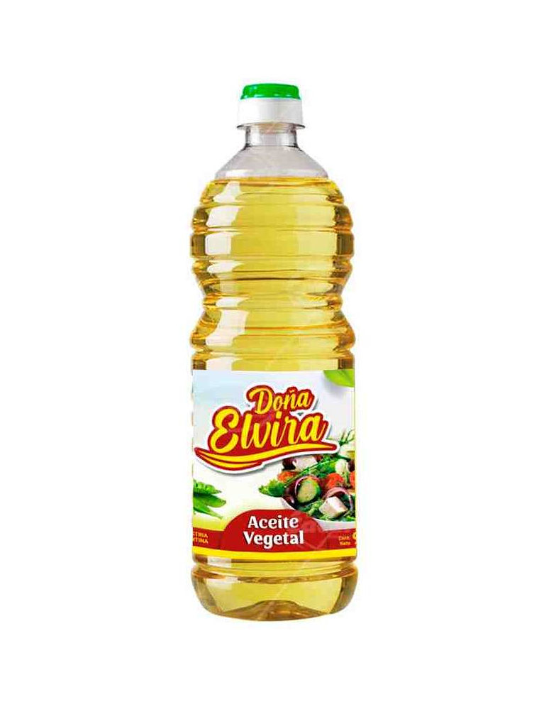  Aceite Doña Elvira 900 ml – Caja 12 Unidades Color  1