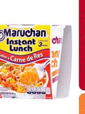 Sopa Instantánea Maruchan Carnes de Res Pote 64 g