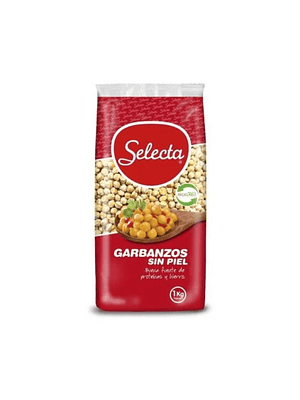 Garbanzos Selecta Sin Piel 1 Kilo – Manga 10 Unidades $19.500