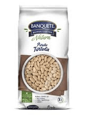 Porotos tórtola blanco