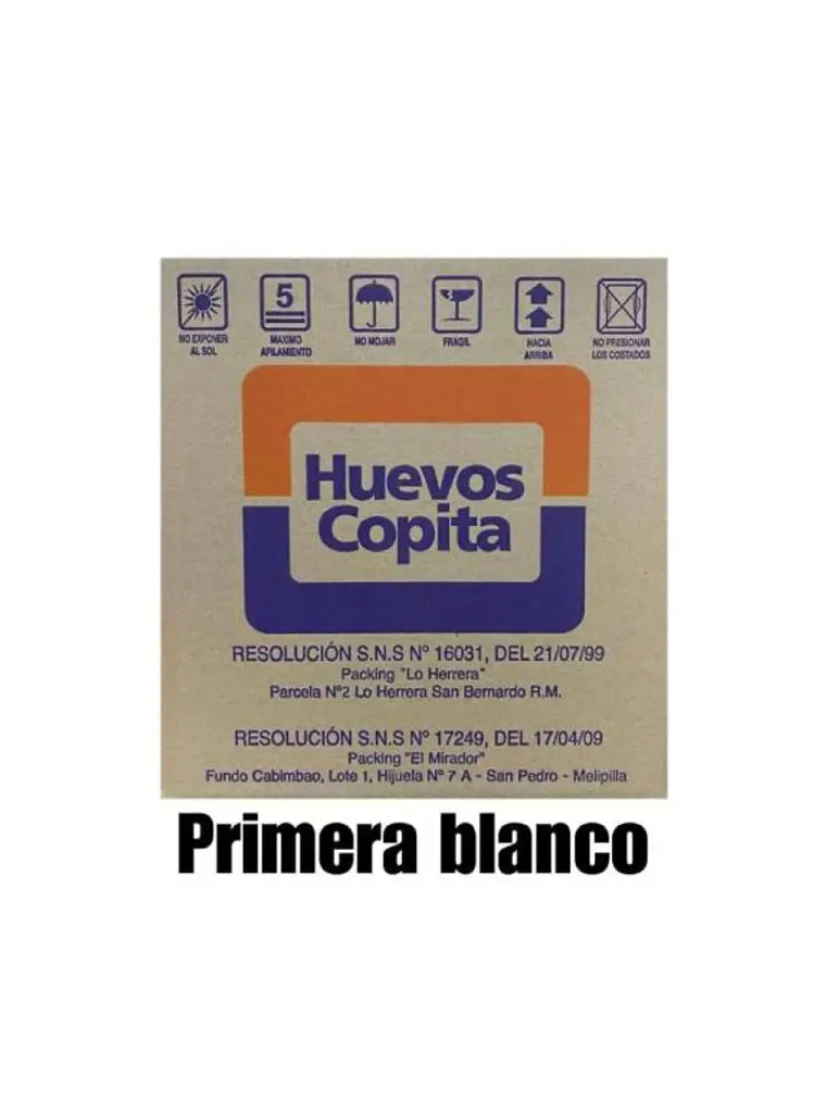 Huevos Copita Extra – Caja 6 Bandejas de 30 Unidades 1