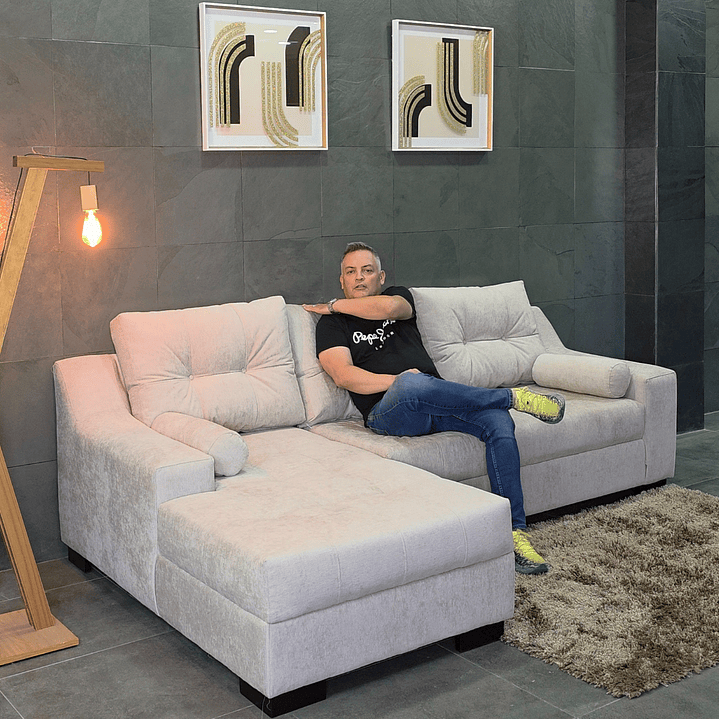 Sofá seccional Roma izquierdo o derecho 2