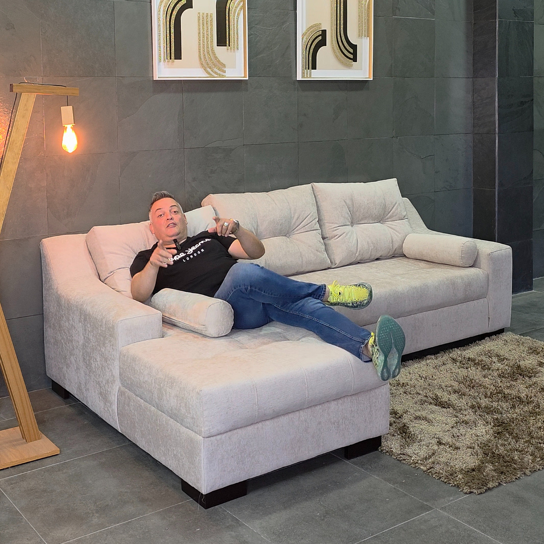 Sofá seccional Roma izquierdo o derecho 3