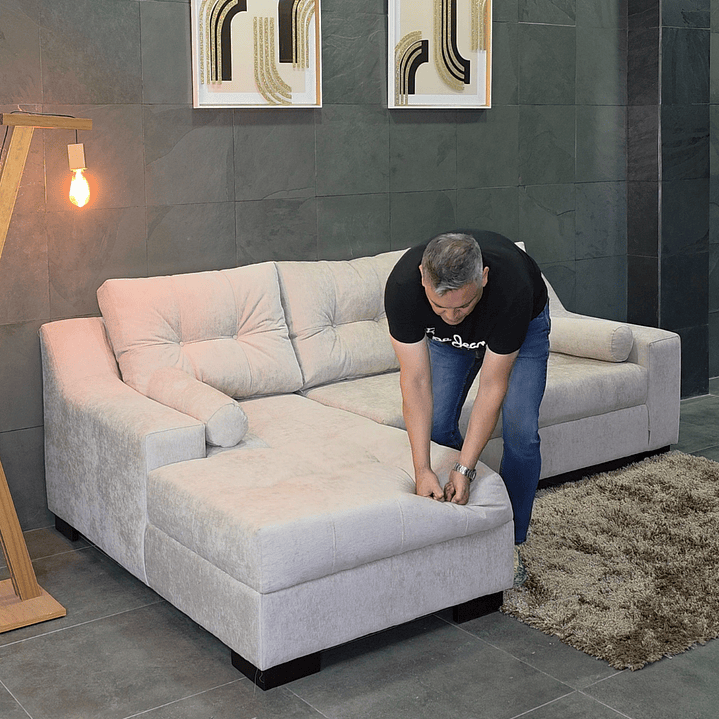 Sofá seccional Roma izquierdo o derecho 4