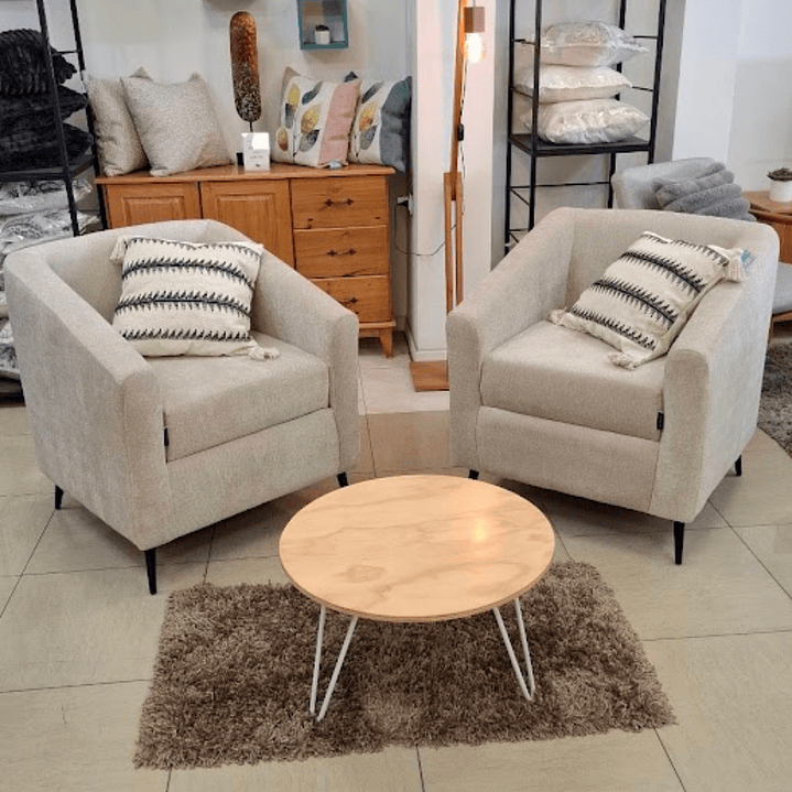 Poltronas Aura y sofá Marsella 1.8 mts. 1