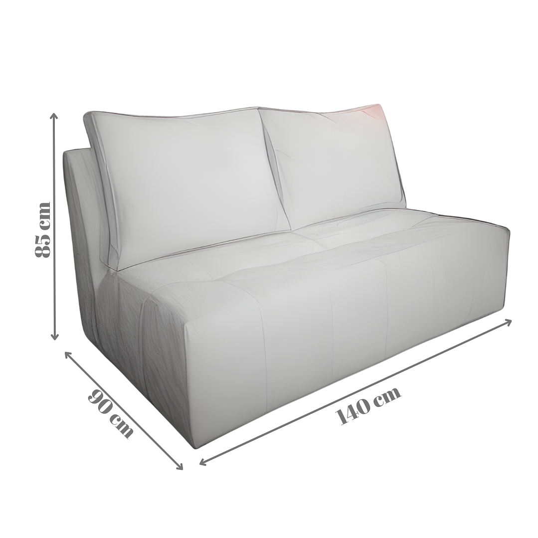 Sofá Nature 140 cm 2 cuerpos  4