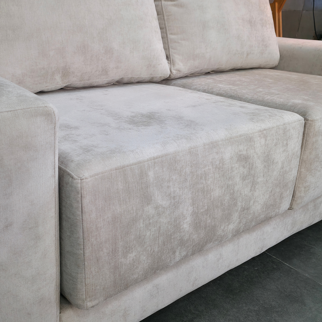 Sofa Dubai 2 metros, resorte pocket spring 5