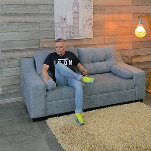 Sofa modelo Roma de 3 cuerpos 2.2 mts 