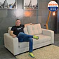 Sofa Lisboa 1.8 metros con resorte pocket spring - Miniatura 3