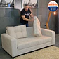 Sofa Lisboa 1.8 metros con resorte pocket spring - Miniatura 4