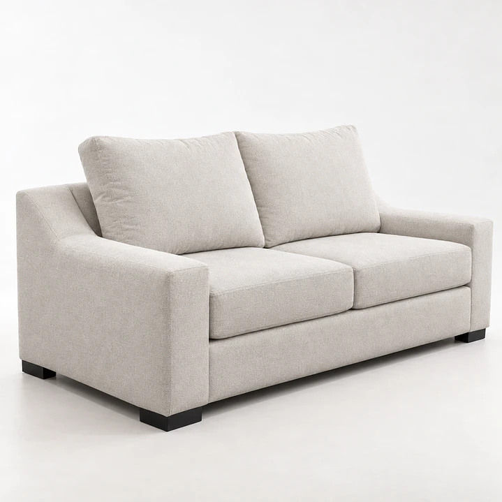 Sofá Chipre  3 cuerpos 200 cm. Con resortes pocket spring. 1