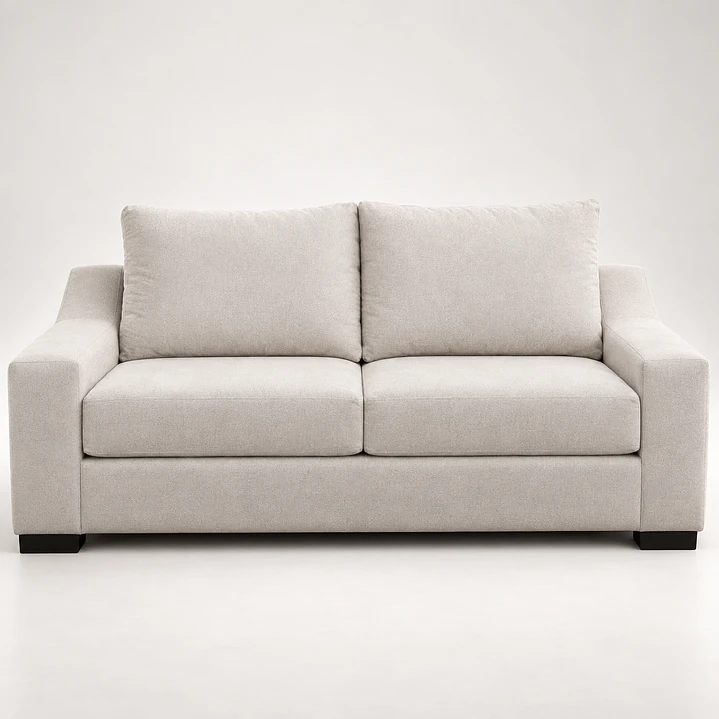 Sofá Chipre  3 cuerpos 200 cm. Con resortes pocket spring. 5