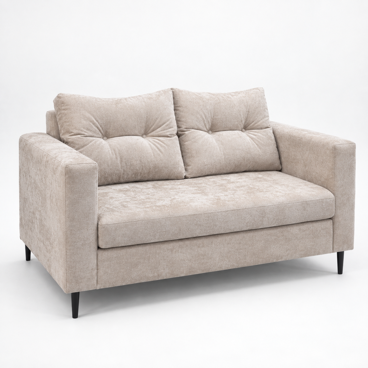 Sofá Beta 140 cm, 2 cuerpos.