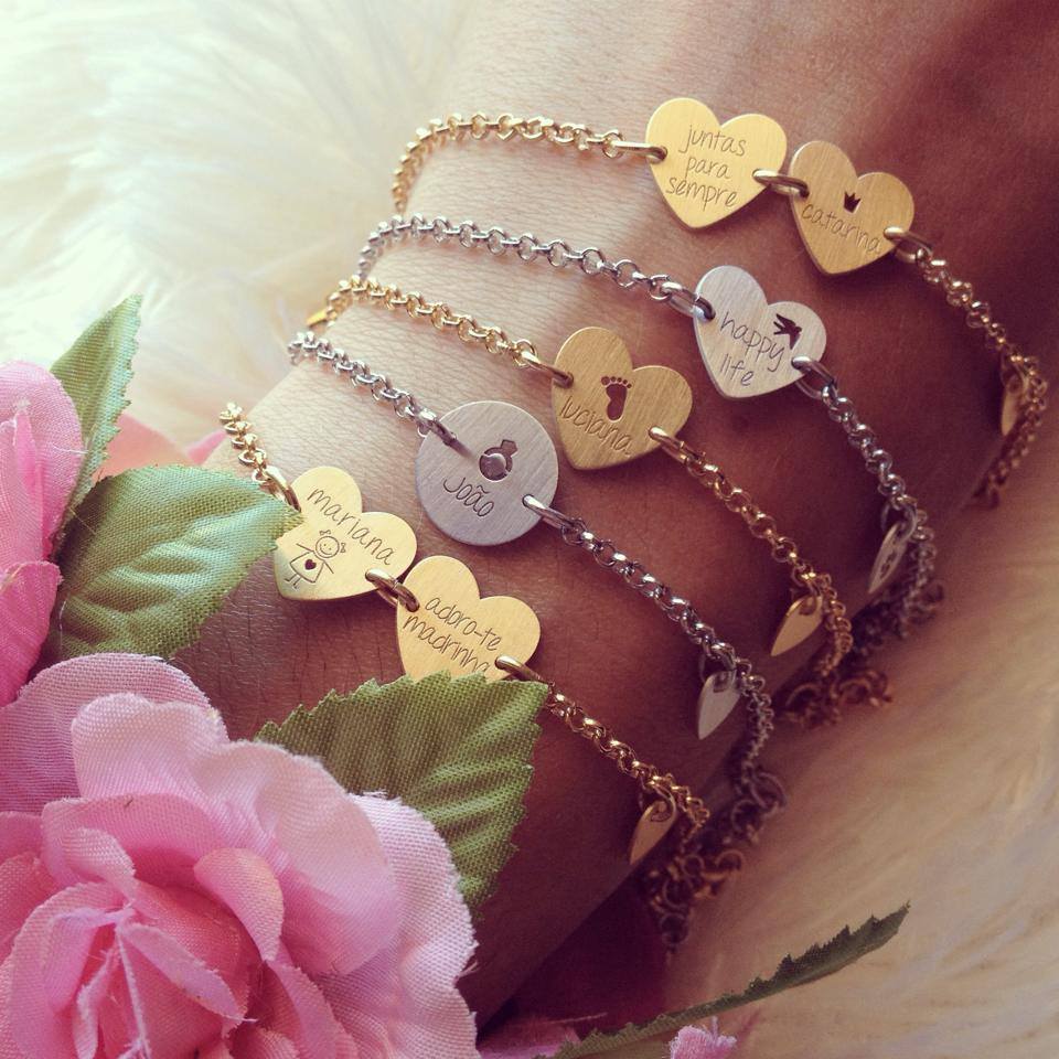 Love Bracelet with two medals