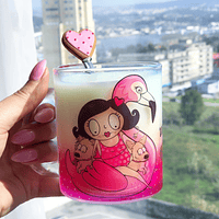 Caneca em vidro 