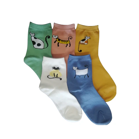 Calcetines Largos Unisex (Pack 5)