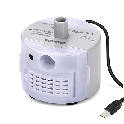 Motor Bomba Usb Para Bebedero Inox Llave Gato