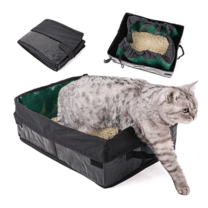 Arenero Plegable Portátil Gato Viajes