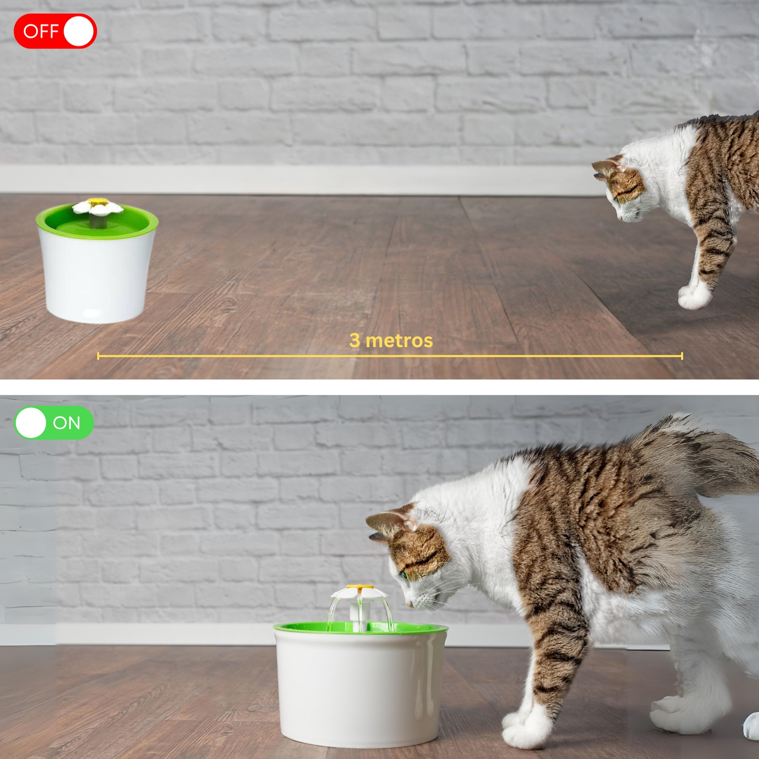 Sensor Movimiento Para Fuente Agua Gato Usb