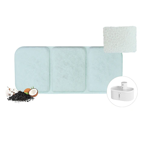 Filtros para Bebedero Inalámbrico Sensor Gato (3 sets)