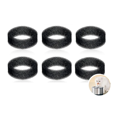 Esponjas filtro para Motor de Bebedero Gato (6 unid)