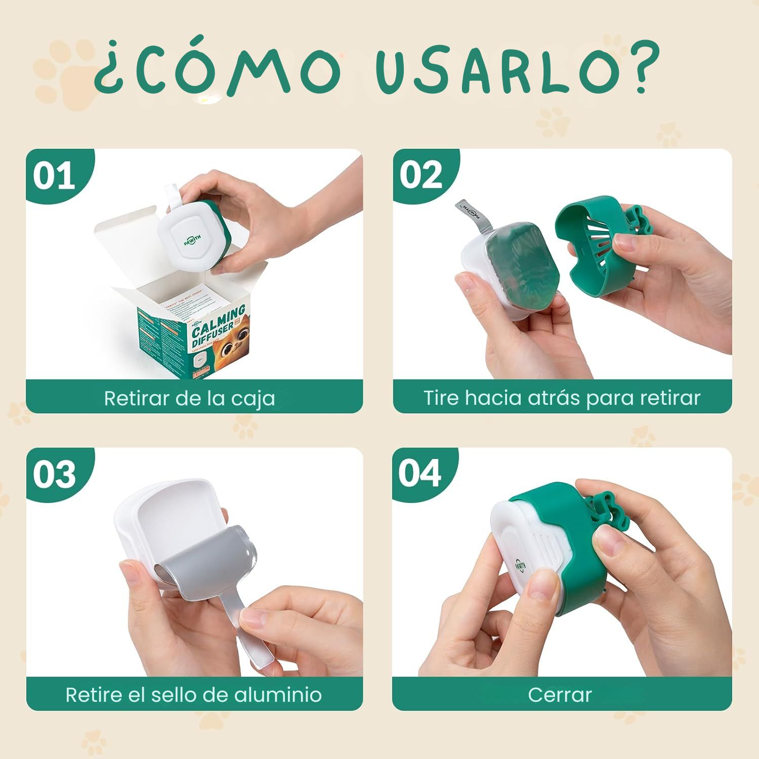 Difusor Calmante Relajante Feromonas Antiestrés Gatos 4