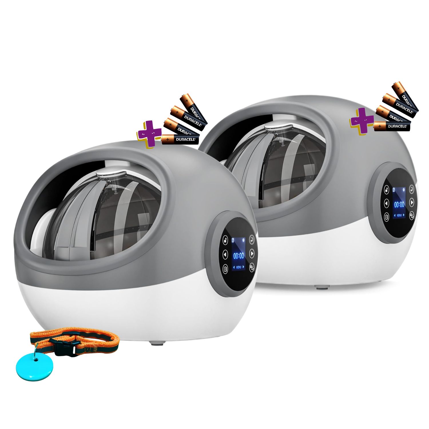 Comedero Automático RFID Antirobo Comida Gatos  4