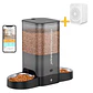 Dispensador Automático Comida Gato Wifi Doble Plato 5 L  - Miniatura 4