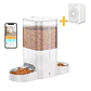 Dispensador Automático Comida Gato Wifi Doble Plato 5 L  - Miniatura 3