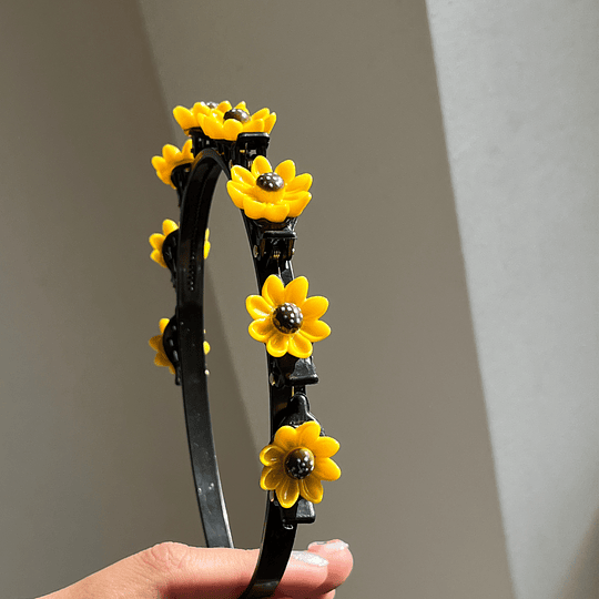 Diadema coreana flores coloridas (docena)