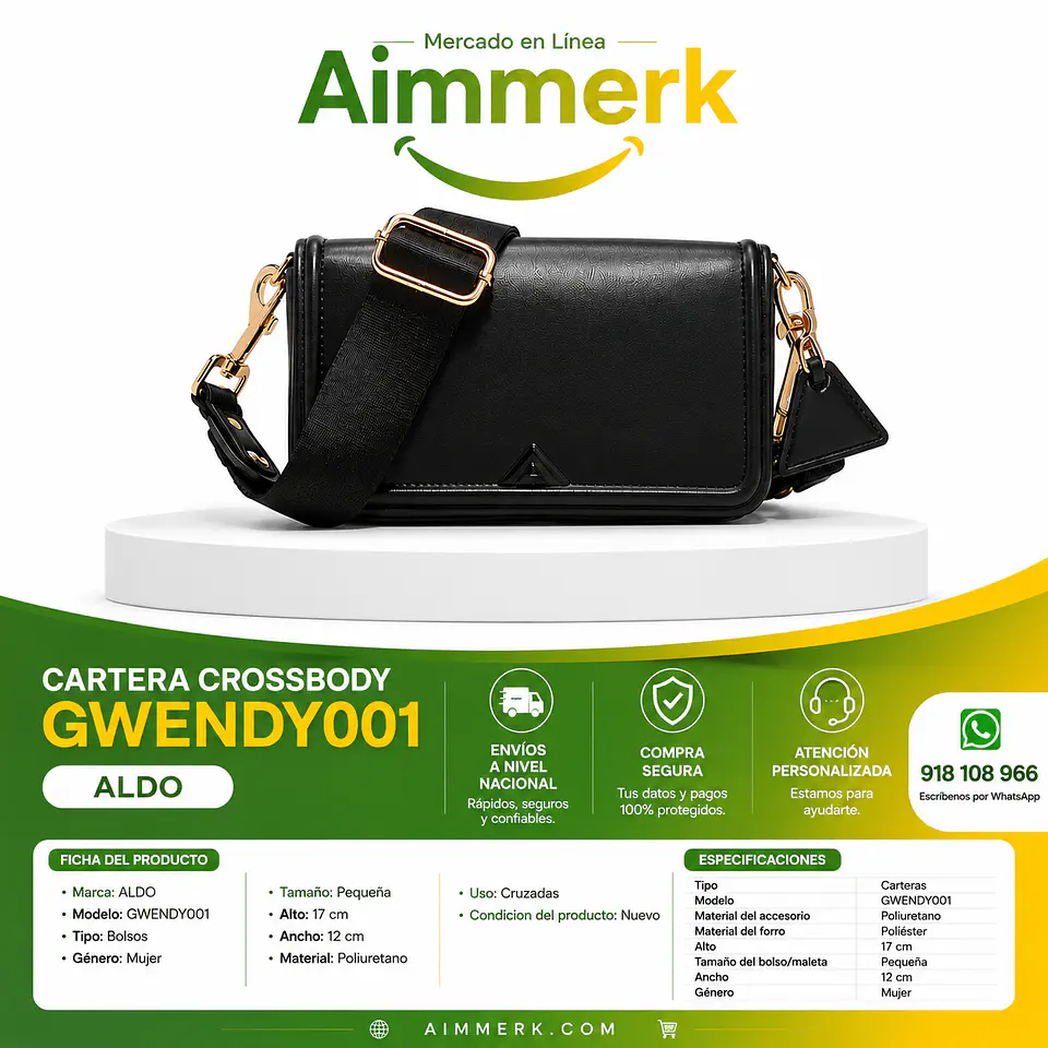 Cartera Crossbody ALDO GWENDY001 2