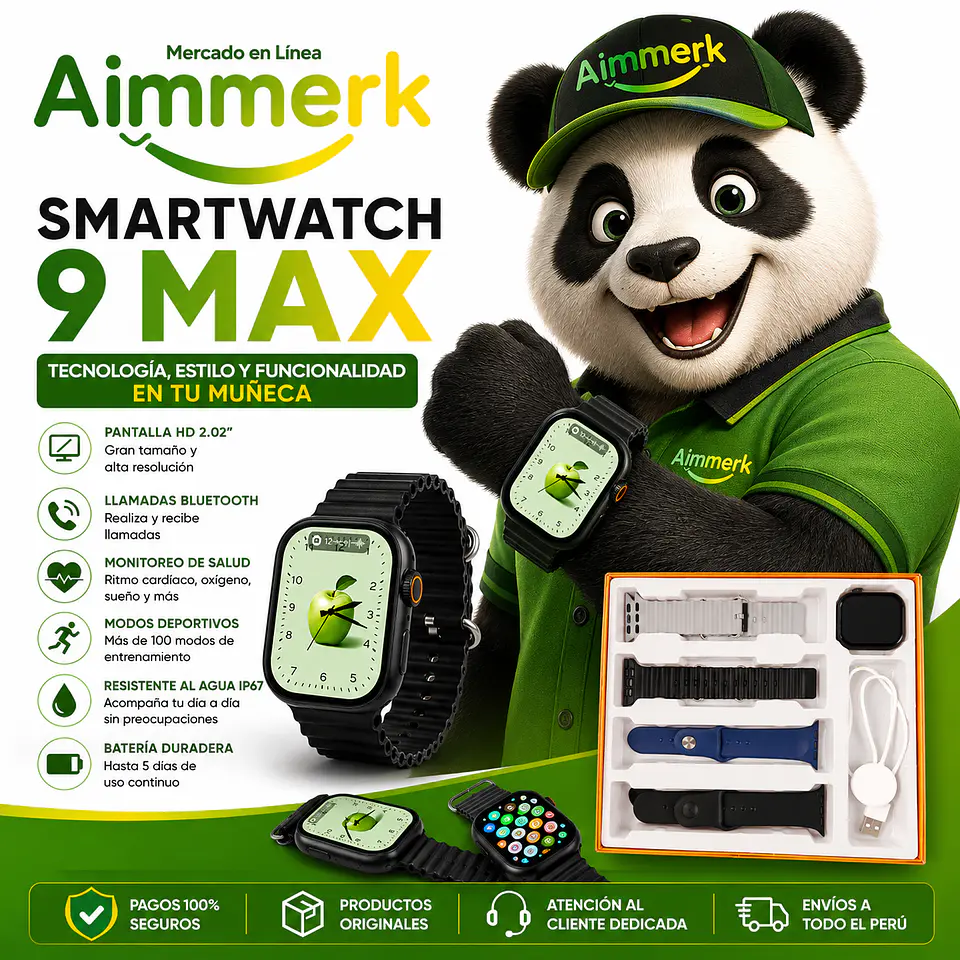 Smartwatch 9 Max 2