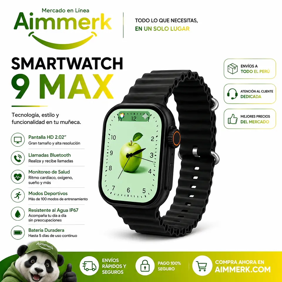 Smartwatch 9 Max 3