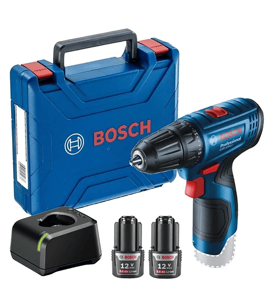 BOSCH Taladro Inalámbrico 12v 2 bat+1carg GSR 120 Li