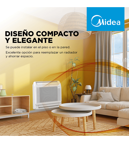 MIDEA Aire Acondicionado Xtrem Heat Consola 14.000 btu/h