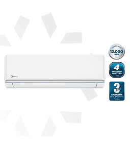 MIDEA Split Muro Inverter 12.000 BTU/H XTRA