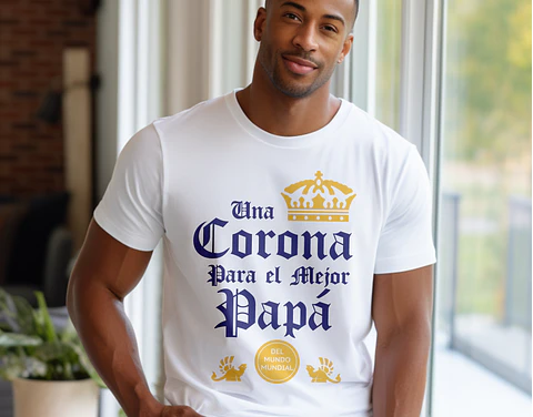 Camiseta UNA CORONA PARA PAPÁ