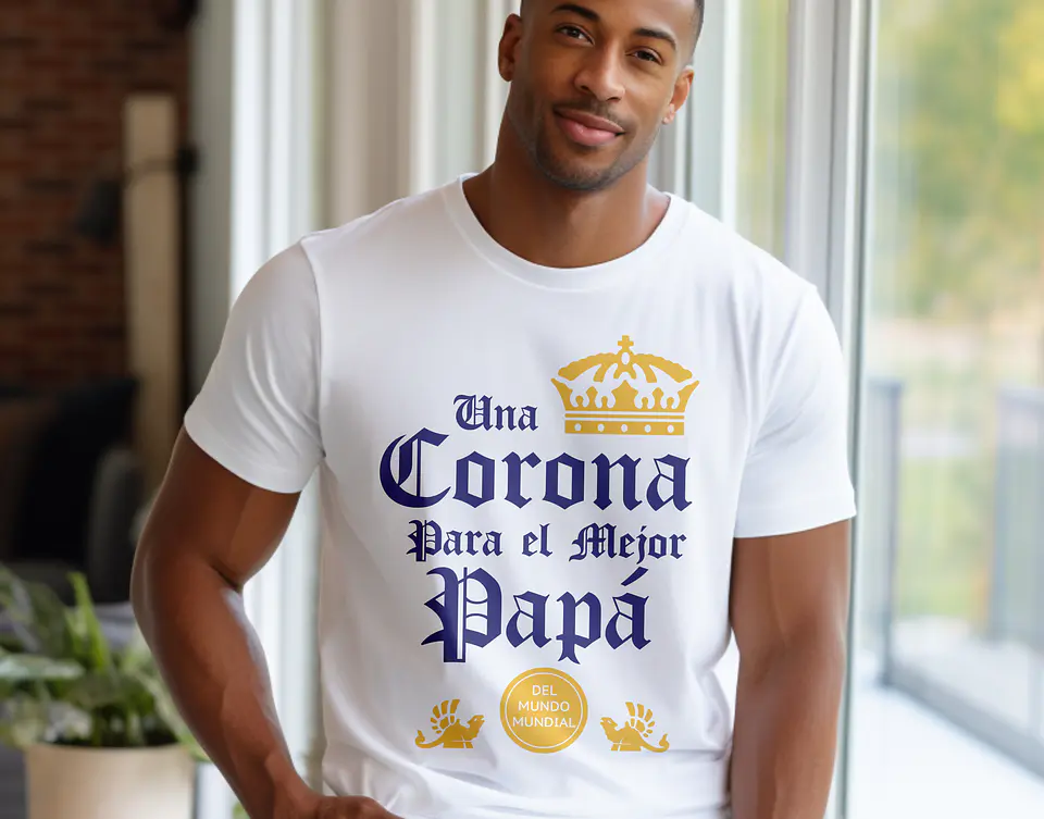 Camiseta UNA CORONA PARA PAPÁ 1