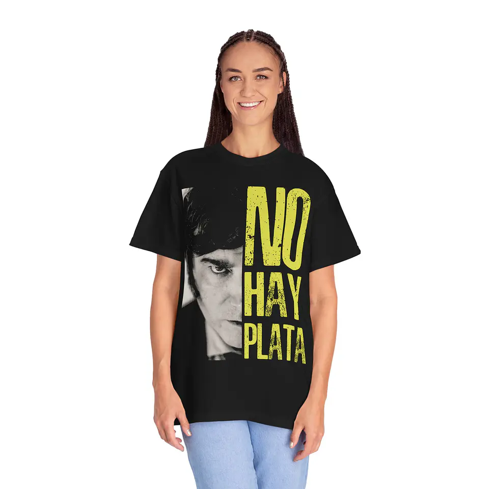 Camiseta NO HAY PLATA  4