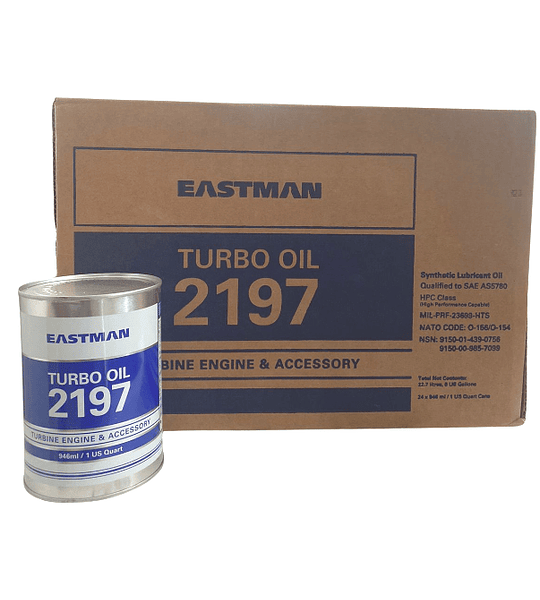 Eastman Turbo Oil 2197 - QT (CAJA 24 UNIDADES)