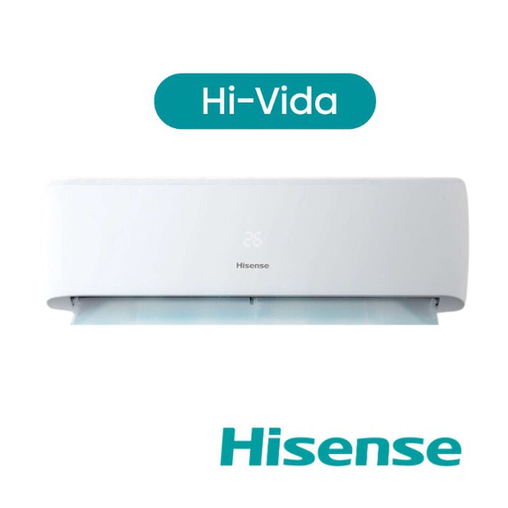 Aire Acondicionado HISENSE INVERTER R32, 12000 BTU. IVA incl. 1