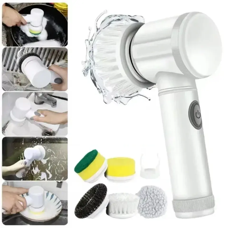 5-in-1 Electric Spin Scrubber Cleaning  4