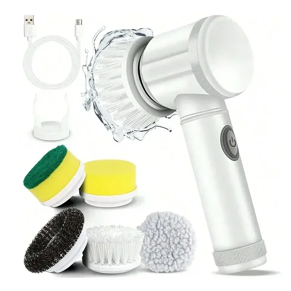 5-in-1 Electric Spin Scrubber Cleaning  7