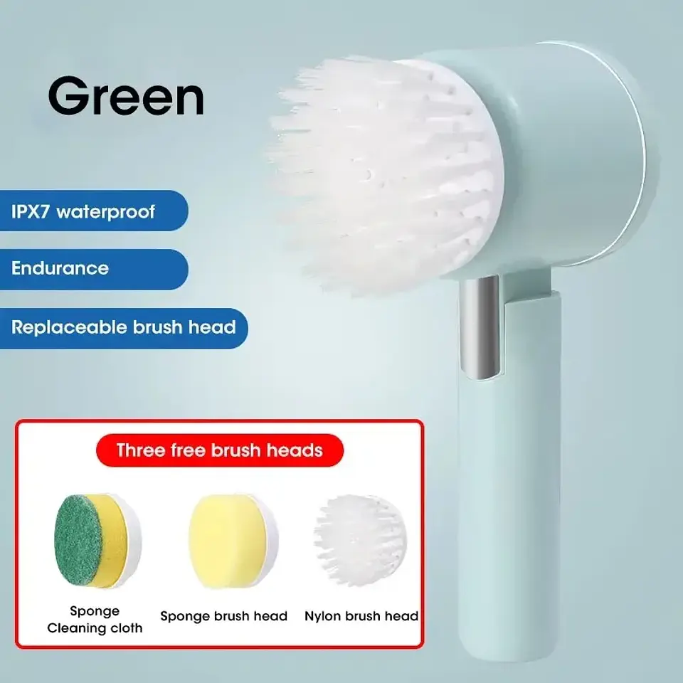 5-in-1 Electric Spin Scrubber Cleaning  9