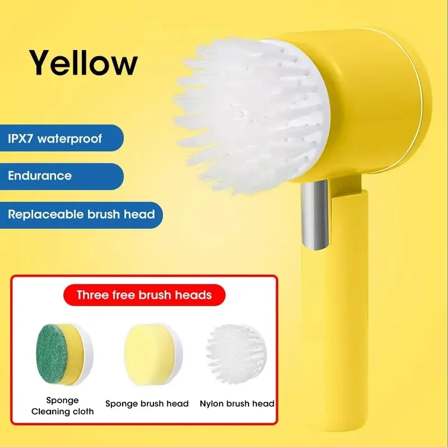 5-in-1 Electric Spin Scrubber Cleaning  10