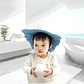  Gorro suave y ajustable para lavar el cabello y proteger los oídos durante el baño; seguro para niños - Miniatura 3
