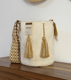 Mochila Grande Blanca